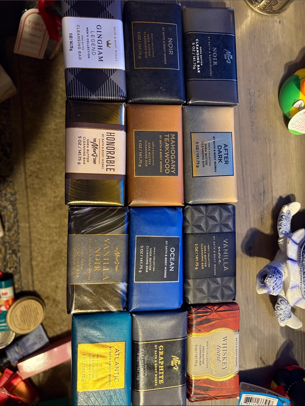 Assorted Wrapped Scented Soaps - Multi Color Gift Set